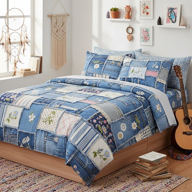 Denim Remendado (Criador carregado)