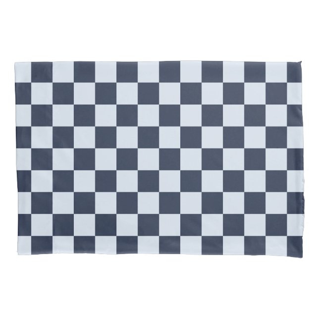 Denim rinse checkerboard pattern (Frente-Esquerda)