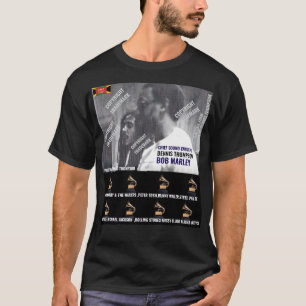 DENNIS THOMPSON. Camiseta Básica Preta