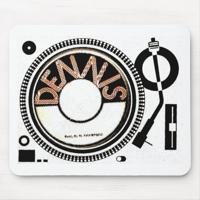 DENNIS TURNTABLE Mousepad (Frente)