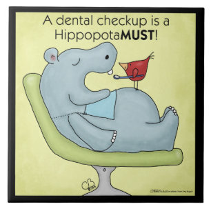 Dental Checkup Hippopotamus