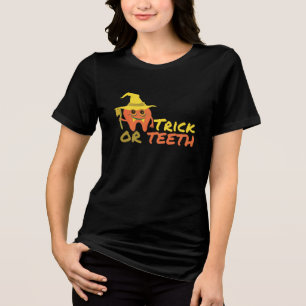 Dental Halloween Trick ou Teeth Engraçado Dentist