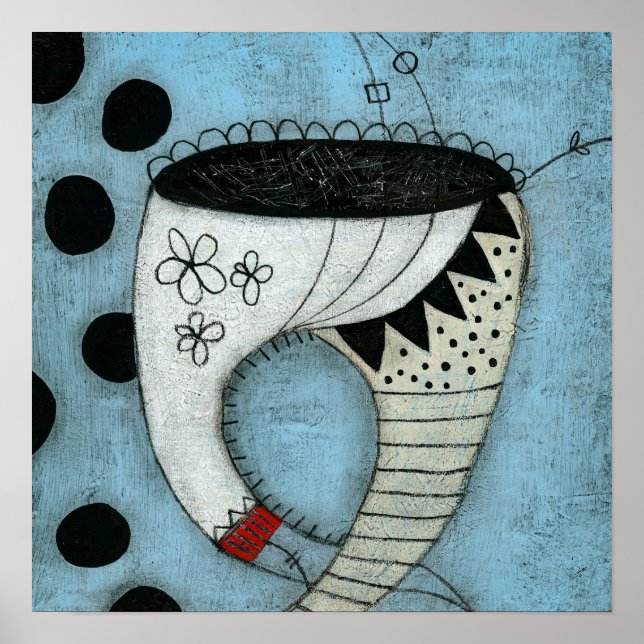 Dente Tem Calças Bonitas De Poster Wall Art (Frente)