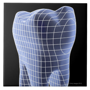 Dente, trabalhos de arte do computador de um dente