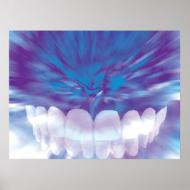 Dentes Brancas Dentista Poster