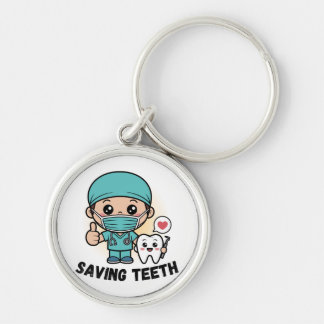 DENTISTA ENGRAÇADO: PORTA-CHAVES SALVANDO DENTES