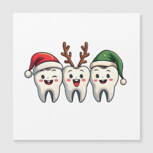 Dentista Fio Dental Natal Papai Noel Árvore de Nat