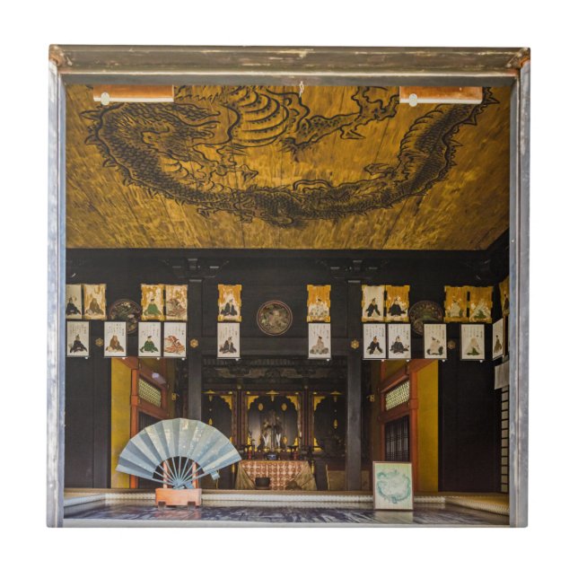 Dentro Konchi-In templo, Quioto (Frente)