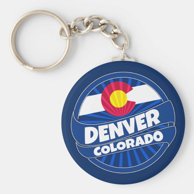 Denver Colorado, pavilhão, explode chaveiro (Frente)