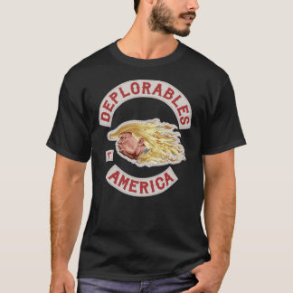 Deploráveis para camisetas clássicas de trump