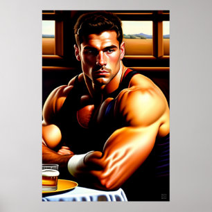 Depois Do Jogo - Impressão De Arte De Rugby