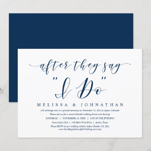 Depois que disserem Sim, Convite de Jantar de Casa