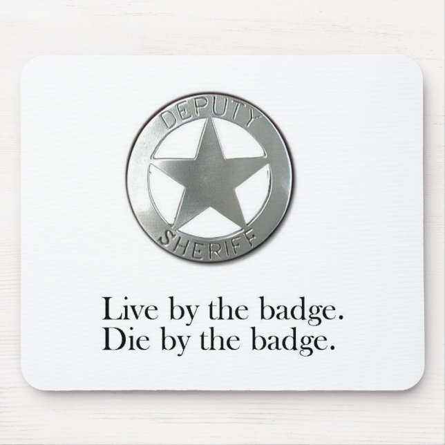 Deputado xerife Mousepad (Frente)