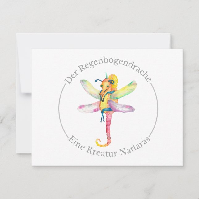 Der Regenbogendrache - Eine Kreatur Natlaras (Frente)