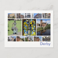 Derby cartão postal multiimagem