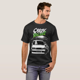 deriva mens camiseta gtr ajuste do carro