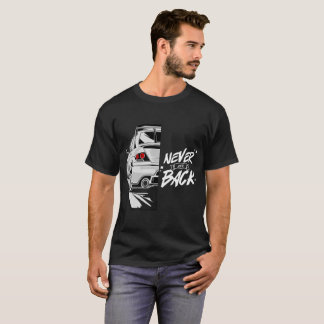 deriva mens camiseta gtr ajuste do carro