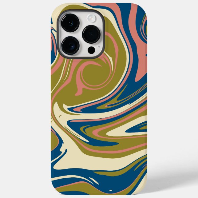 Derramar - Azul, Verde-oliva, Rosa e Creme (Verso)