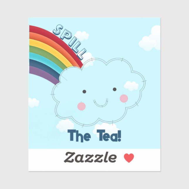 Derramar do adesivo de vinil com corte personaliza (Folha)