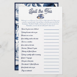 Derramar do Chá: Combinação de Chás de panela e Jo