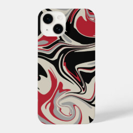 Derramar - Vermelho, Cinza, Preto e Branco Osso