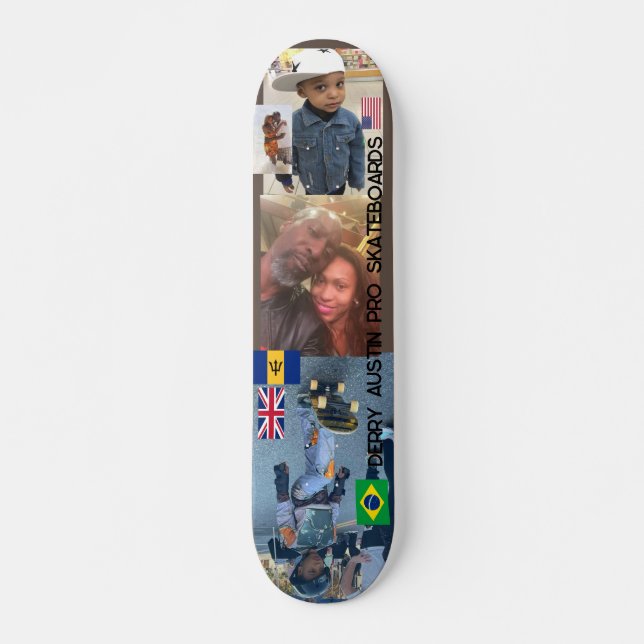 DERRY AUSTIN 2 7 3/4" Prancha de Skate (Frente)