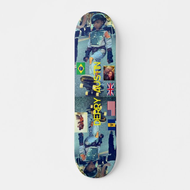 DERRY AUSTIN 7 3/4" Deck de Skateboard (Frente)