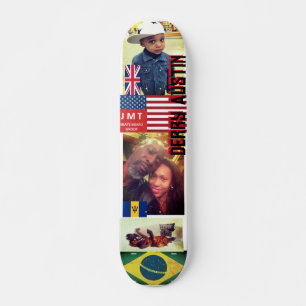 DERRY AUSTIN 7, 3/4", skateboard Deck