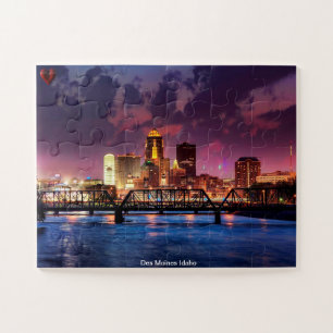 Des Moines Iowa. Quebra-cabeça
