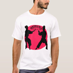 Desafiadores do Karate de Okinawa 沖 縄 空 手 Camiseta