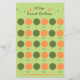 Desafio das orações de Tarawih