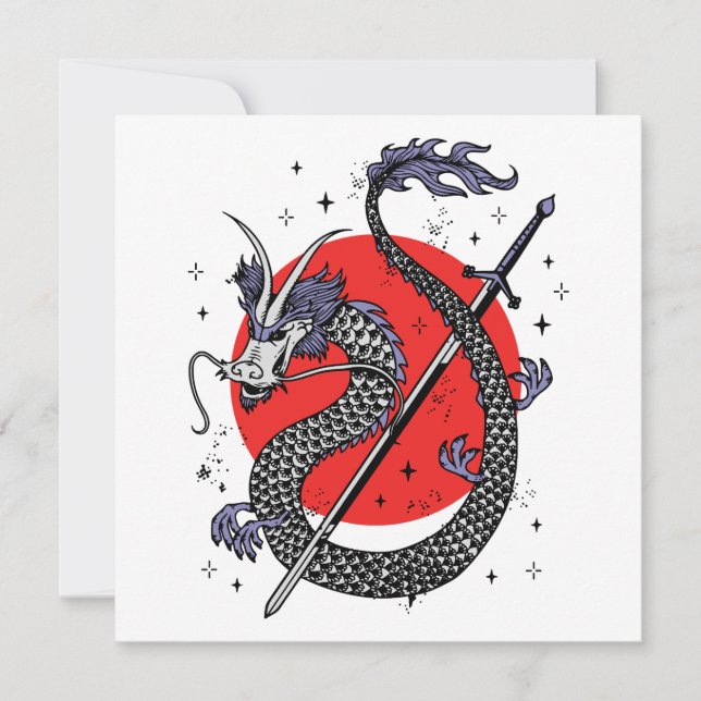 Desafio do Dragão: Um Trabalho de arte majestoso c (Frente)