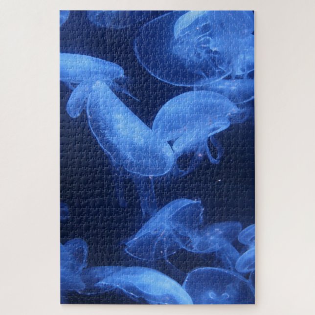 DESAFIO Jellyfish Jigseru Quebra-cabeça Ocean Anim (Vertical)