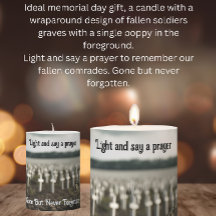 Desapareceu, mas nunca esqueceu (túmulos de soldad