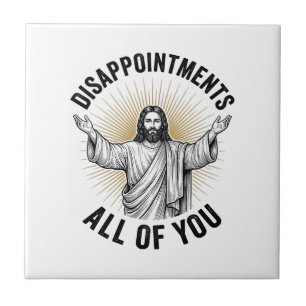 Desapontamentos Todos Vocês Camisa Religiosa Vinta