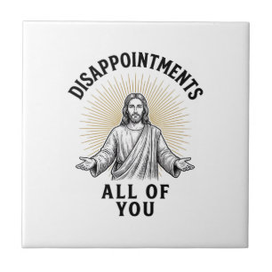 Desapontamentos Todos Vocês Camisa Religiosa Vinta