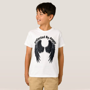 descansar nas asas do anjo camiseta da paz