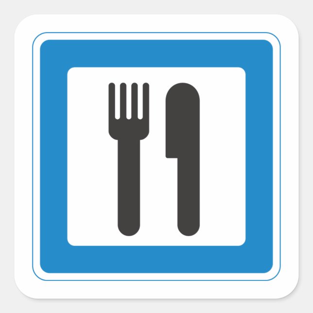 Descanse A Faca De Sinalização E Os Adesivos De Fo (Frente)