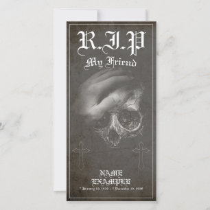 Descanse em Paz, meu amigo - vintage