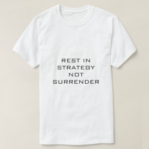 Descanso é estratégia, não rendição CAMISA MANGA C
