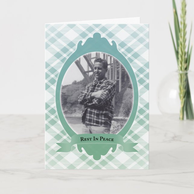 descanso em anúncios memoriais de paz (Frente)