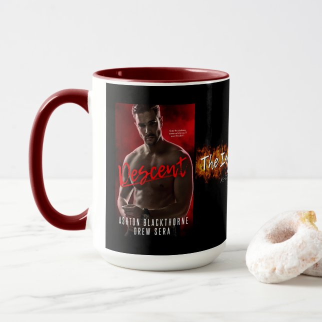 Descida - a série do inferno - caneca (Com Donut)
