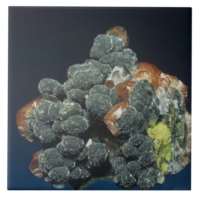 Descloizite na calcite (Frente)