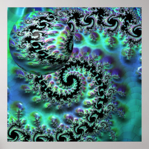 Descoberta de Mandelbrot com o Sphere Poster