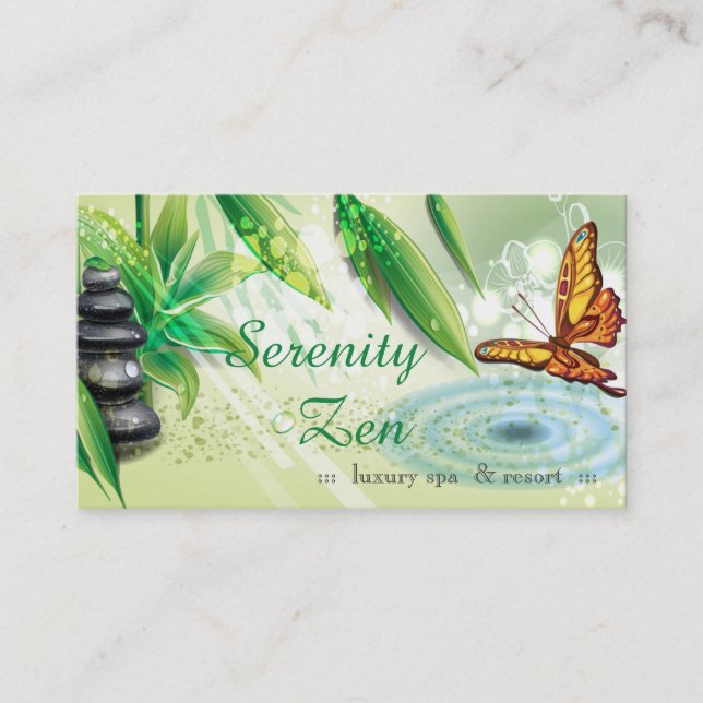 Desconto Cartão de presente Serenity Zen (Frente)