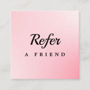Desconto Cartão de Referência de Salão & Spa Profissional