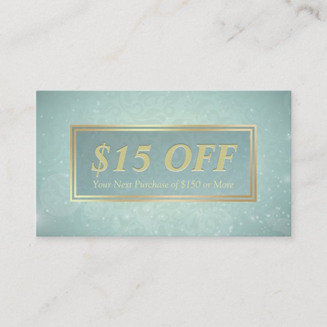 Desconto Chic Coupon Makeup Beauup Salon Blue Dour (Frente)