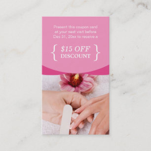 Desconto Coupon Elegante Bela Rosa Nail Salon SPA