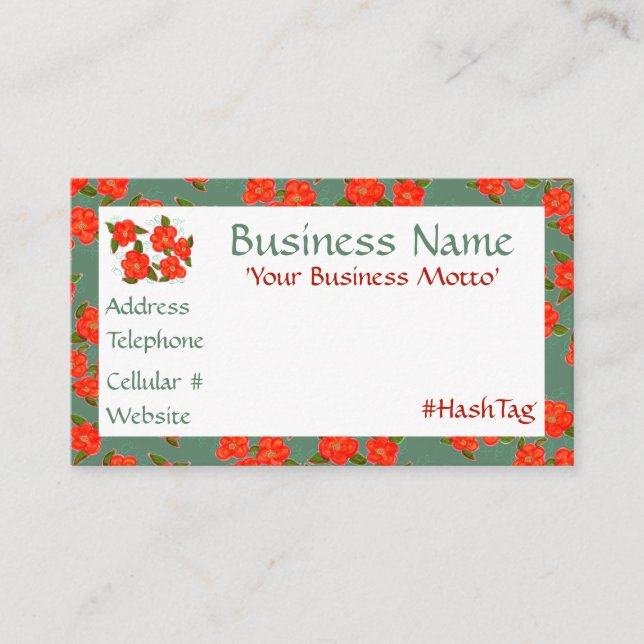 Desconto Simplesmente surpreendente Cartão de visita do Des (Frente)