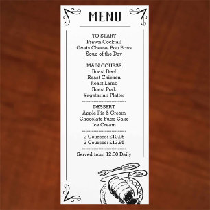 Descrição do menu Janto especial.